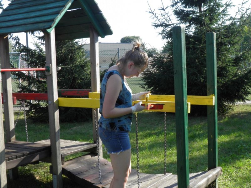 wolontariat malowanie